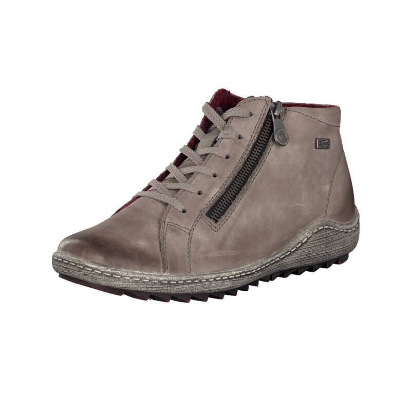Damske Cizmy Na Snurovanie Rieker R1470-42, Siva